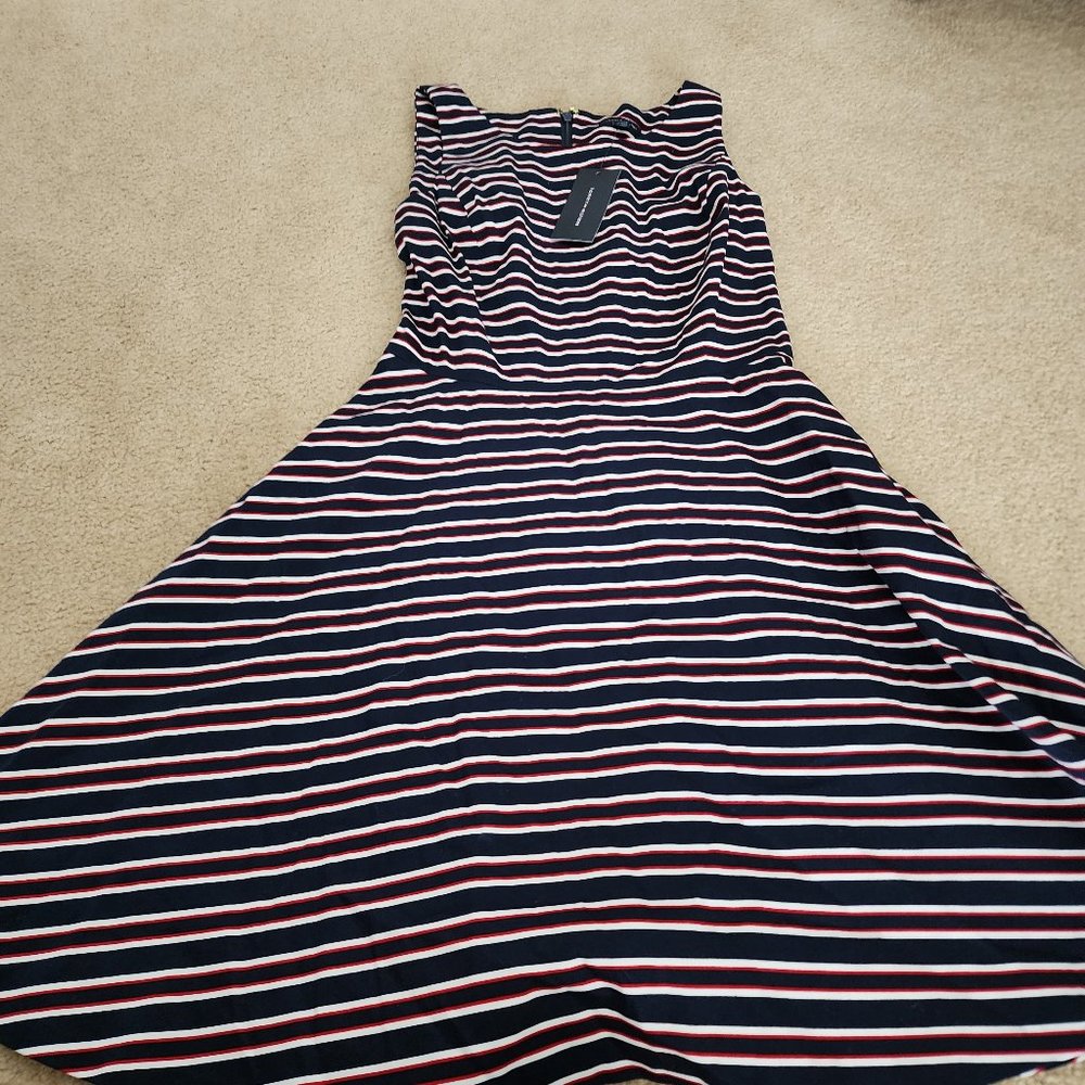 Tommy hilfiger stripped a-line dress